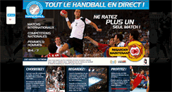 Desktop Screenshot of handballdirect.net